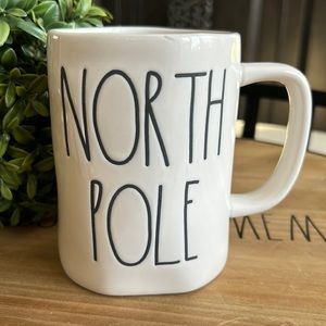 Rae Dunn NORTH POLE Mug All White 🇺🇸 Release